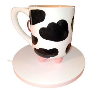 Boston Warehouse Ceramic Cow Mug!!‎ New